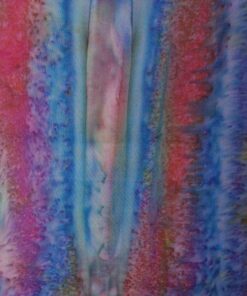 Berry Strips Batik fabric