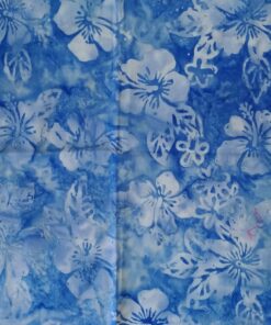 Hibiscus Hawaiian Batik Fabric
