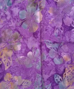 Hibiscus Hawaiian Batik Fabric