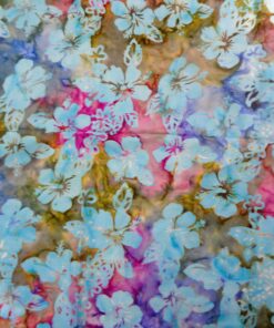 Hibiscus Hawaiian Batik Fabric