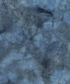 blue batik fabric