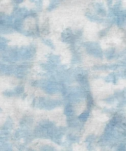blue batik fabric