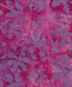 Premium Berry Flower Batik Fabric - Botanical Quilt Cotton - Image 15