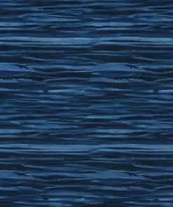 Deep Navy Blue Watercolor Stripe Batik Fabric texture for quilting