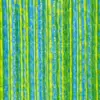 Hand-Dyed Striped Tie-Dye Batik Fabric in Yellow, Blue, and Green