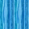 Ocean Blue Watercolor Striped Batik Cotton Fabric