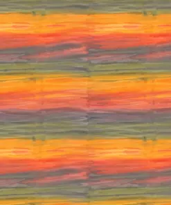 Sunset ombre batik cotton | Stripe Hand-Painted
