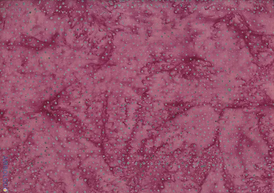 Authentic slate purple dotted batik fabric showcasing a moody, dusty plum background with light speckled textures on 100% cotton, ideal for sophisticated crafts.
