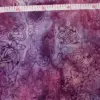 Hand-Stamped Botanical Wild Aster Batik Fabric